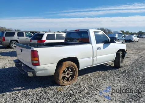 2002 Chevrolet Silverado 1500 из США, поврежденный, VIN 1GCEC14W02Z117657